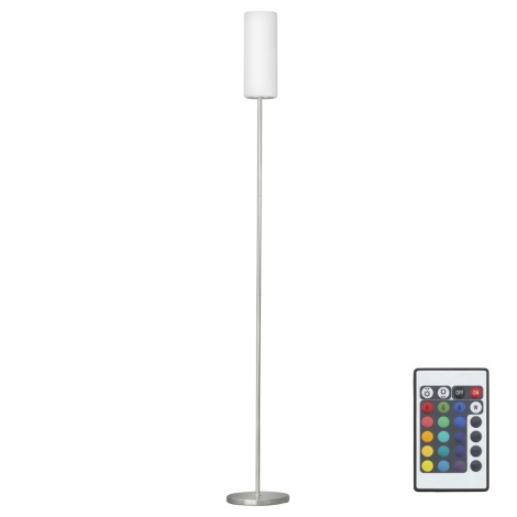 Eglo 75254 - LED RGB Stmievateľná stojacia lampa ELLUNO-C 1xE27/7,5W/230V