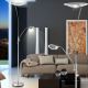 Eglo 75316 - LED Stojacia lampa PENJA 1xLED/18W+1xLED/6W