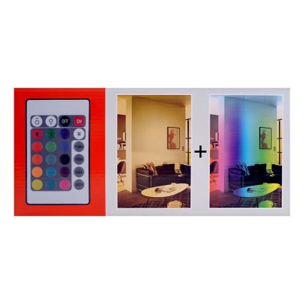 Eglo 75351 - LED RGB Stmievateľné stropné svietidlo ELLA-C 1xE27/7,5W/230V
