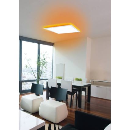 Eglo 75525 - LED RGBW Stmievateľné stropné svietidlo SALOBRENA LED/12W/230V 2700-6500K + diaľkové ovládanie