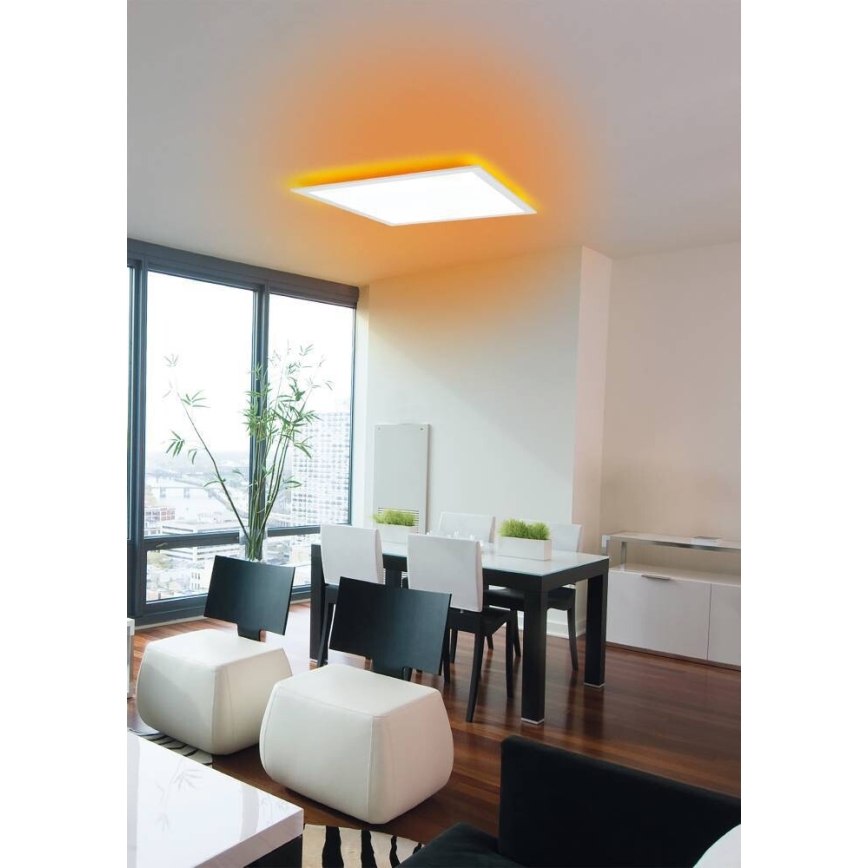 Eglo 75525 - LED RGBW Stmievateľné stropné svietidlo SALOBRENA LED/12W/230V 2700-6500K + diaľkové ovládanie