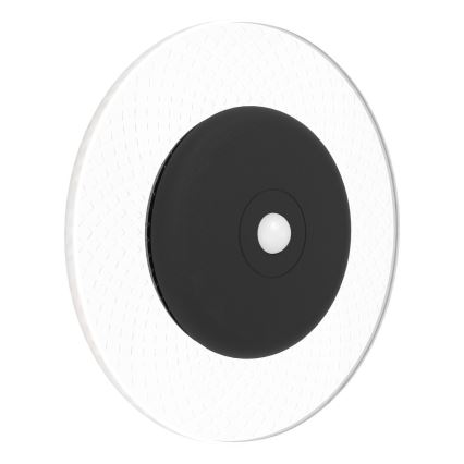 Eglo - LED RGBW stmievateľné nabíjateľné nástenné svietidlo so senzorom pohybu a súmraku LED/5V 2000 mAh čierna + diaľkové ovládanie