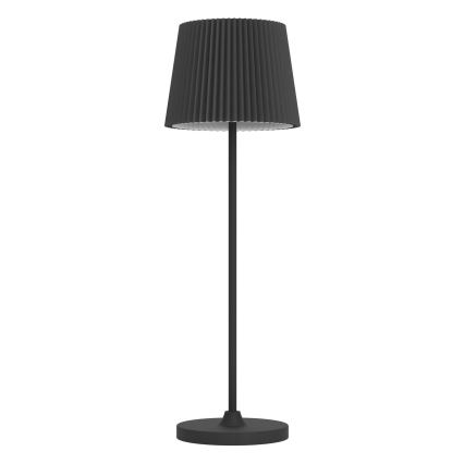 Eglo - stmievateľná LED dotyková nabíjateľná stolná lampa LED/3,8W/5V 2400/3000/4000K 2000 mAh čierna