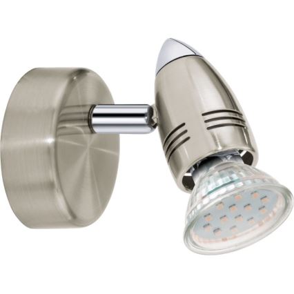 Eglo 78022 - LED Bodové svietidlo MAGNUM 1xGU10/3W/230V matný chróm