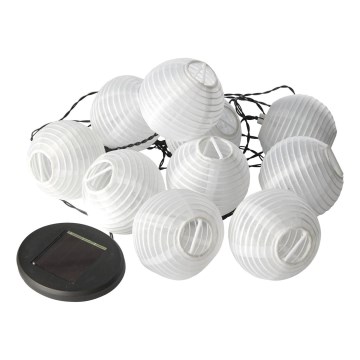 Eglo 780347 - LED solárny reťaz 10xLED/4,3m 300 mAh IP44