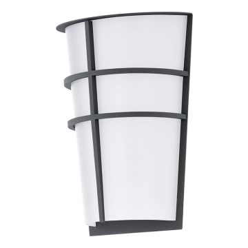 Eglo 78133 - LED Vonkajšie nástenné svietidlo BREGANZO 2xLED/2,5W/230V IP44