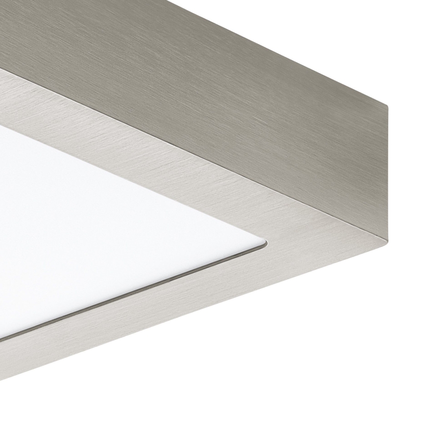 Eglo 78215 - LED stropné svietidlo FUEVA LED/10,9W/230V 17x17 cm matný chróm