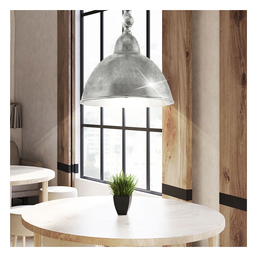 Eglo 78303 - Luster na lanku EASINGTON 1xE27/60W/230V