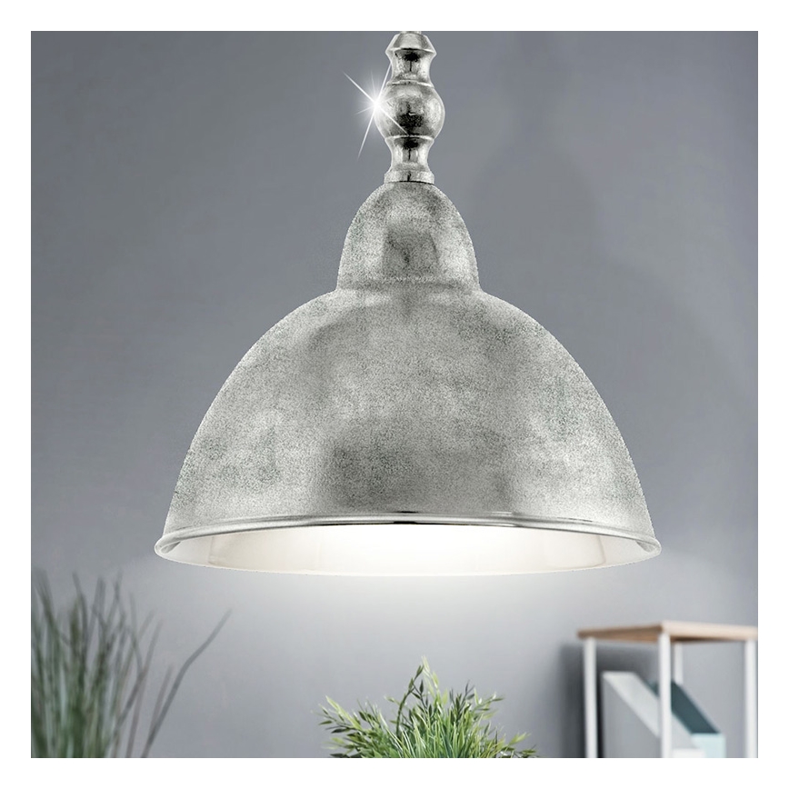 Eglo 78303 - Luster na lanku EASINGTON 1xE27/60W/230V