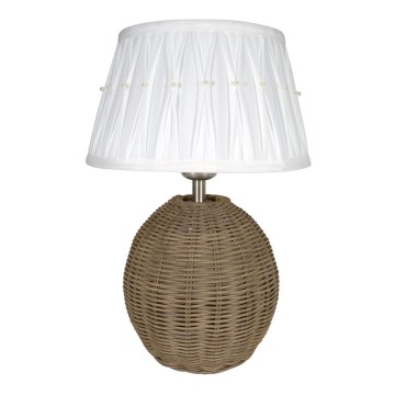 Eglo 78324E - Stolná lampa 1xE27/60W/230V ratan