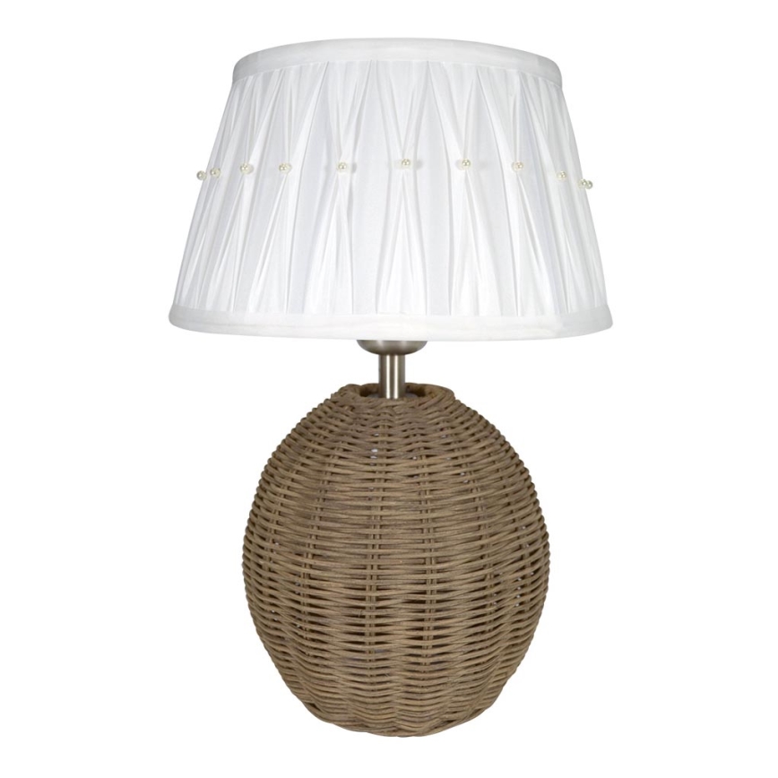 Eglo 78324E - Stolná lampa 1xE27/60W/230V ratan