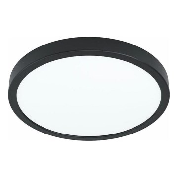 Eglo 78677 - LED stropné svietidlo FUEVA LED/20,5W/230V priemer 28,5 cm čierna