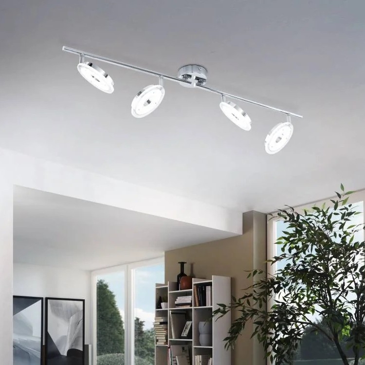 Eglo 78684 - LED bodové svietidlo DORNES 4xLED/4,5W/230V lesklý chróm