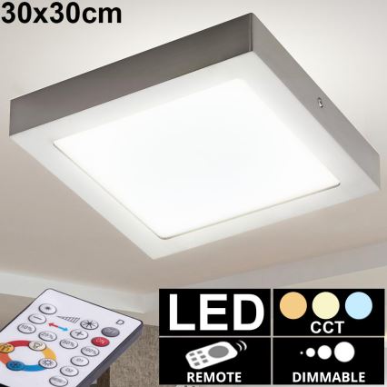 Eglo 78771 - LED Stmievateľné stropné svietidlo TINUS 1xLED/21W/230V