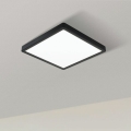 Eglo 78814 - LED Stropné svietidlo FUEVA LED/17W/230V 21x21 cm čierna