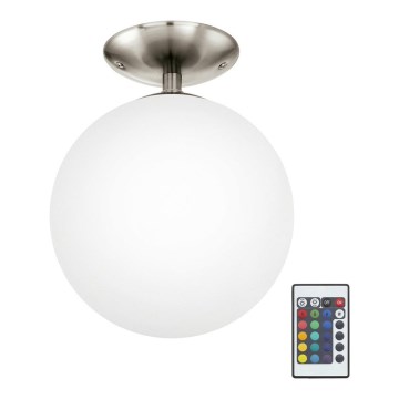 Eglo 79043 - LED RGB Stmievateľný prisadený luster RONDO C 1xE27/7,5W/230V Eglo 79043 - LED RGB Stmievateľný prisadený luster RONDO C 1xE27/7,5W/230V