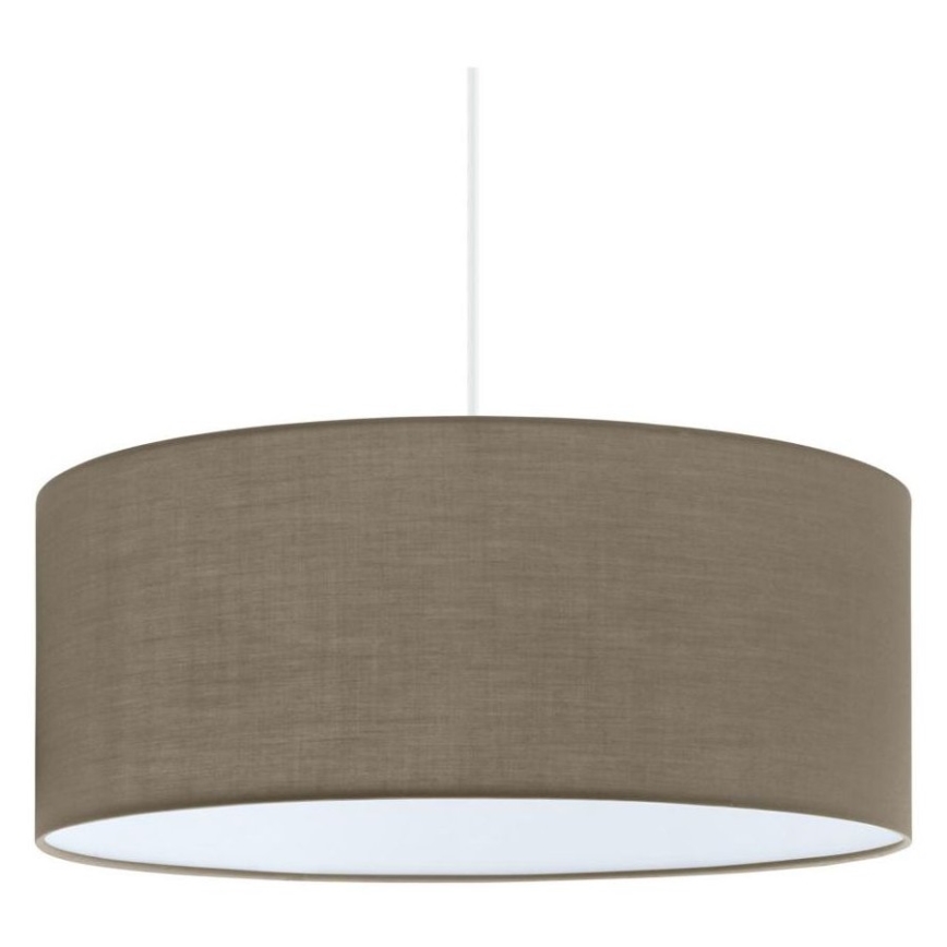 Eglo 79068 - Luster na lanku SITIA 3xE27/60W/230V hnedá