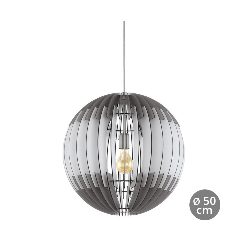 Eglo 79138 - Luster na lanku OLMERO 1xE27/60W/230V