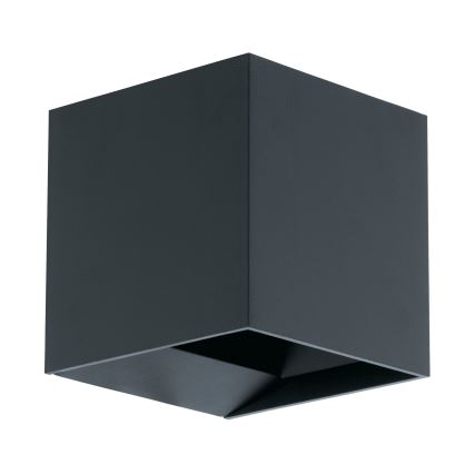 Eglo 79215 - LED Vonkajšie nástenné svietidlo CALPINO 2xLED/3,3W/230V 3000K IP54 čierna