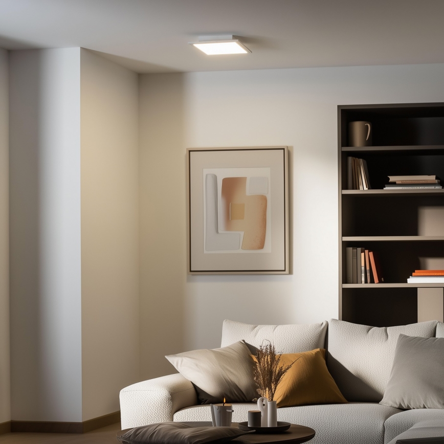 Eglo 79322 - LED Stmievateľné stropné svietidlo SALOBRENA LED/16W/230V 4000K 30x30 cm biela