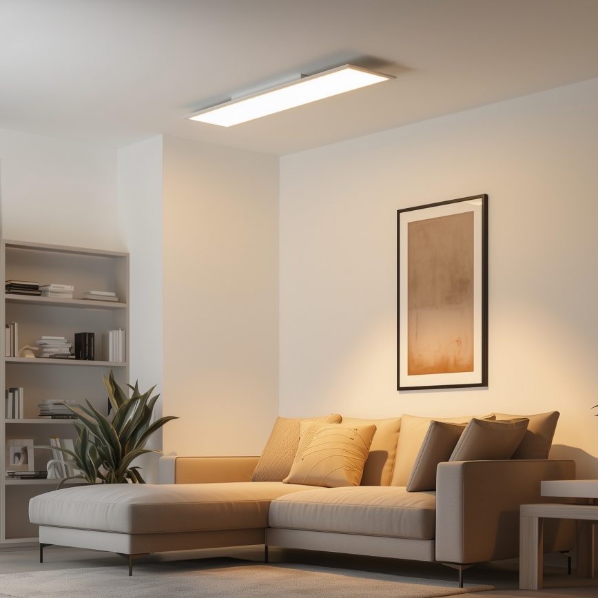 Eglo 79328 - LED Stropné svietidlo SALOBRENA-RW LED/34W/230V 2700/4000K 120x30 cm biela