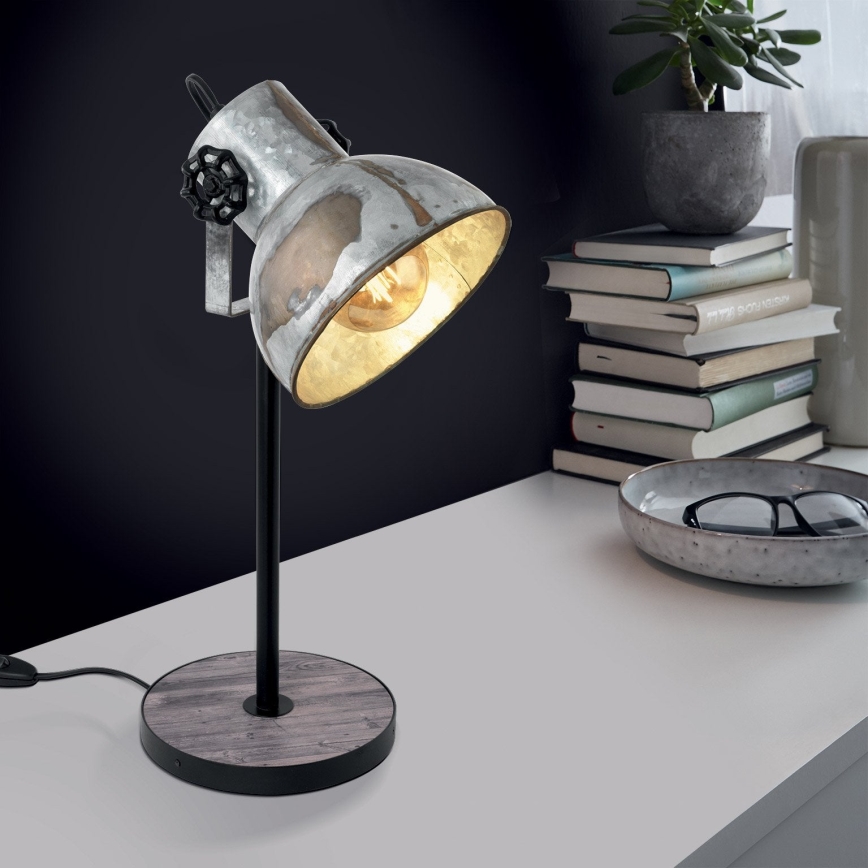 Eglo 79365 - Stolná lampa BARNSTAPLE 1xE27/40W/230V