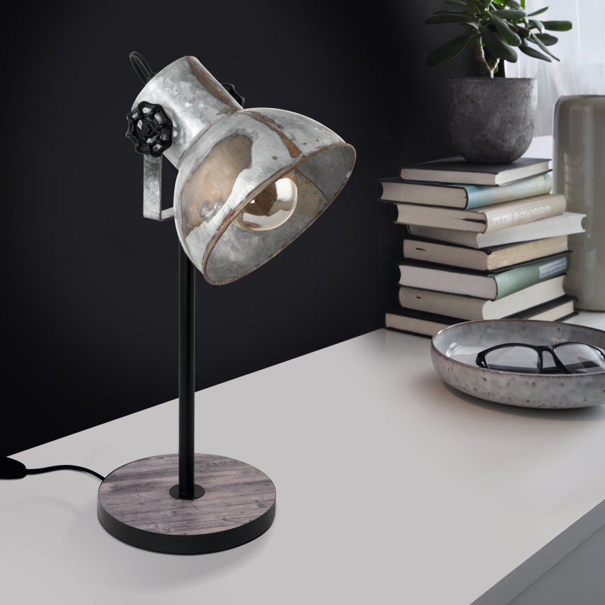 Eglo 79365 - Stolná lampa BARNSTAPLE 1xE27/40W/230V