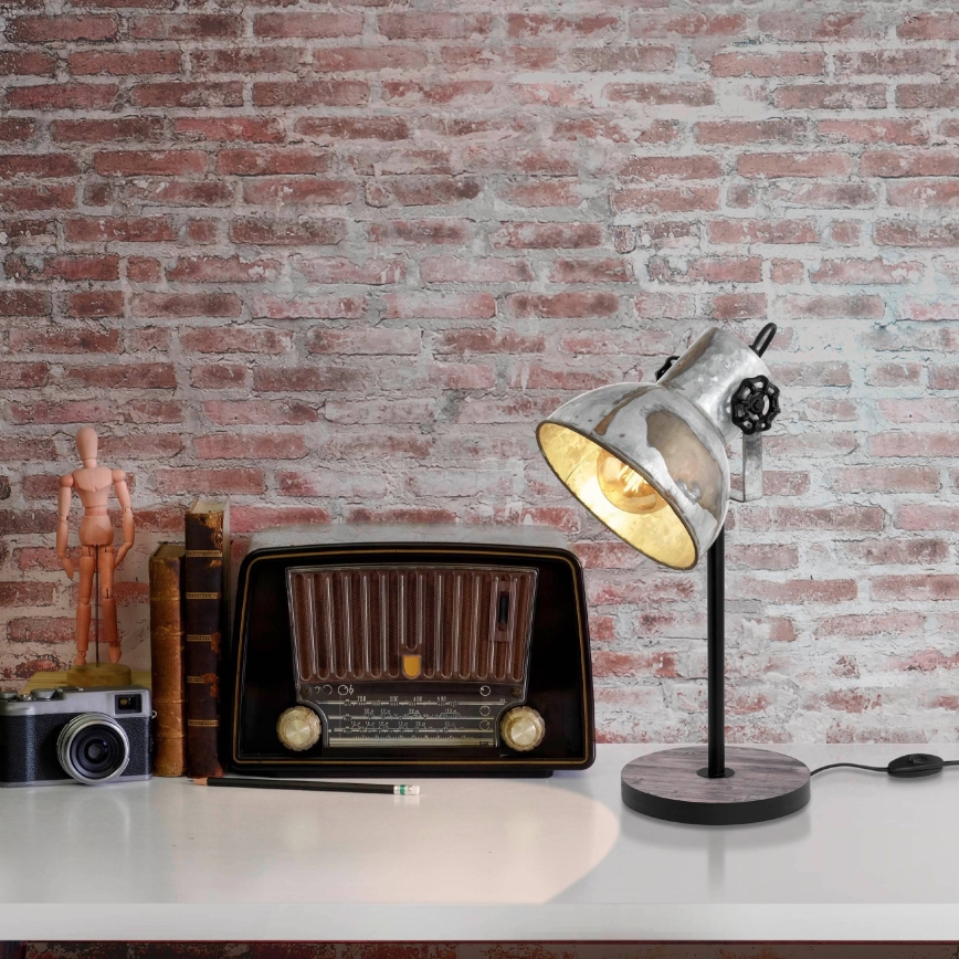 Eglo 79365 - Stolná lampa BARNSTAPLE 1xE27/40W/230V