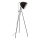 Eglo 79377 - Stojacia lampa MAREPERLA 1xE27/60W/230V čierna