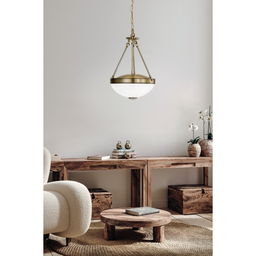 EGLO 82747 - Luster SAVOY 2xE27/60W