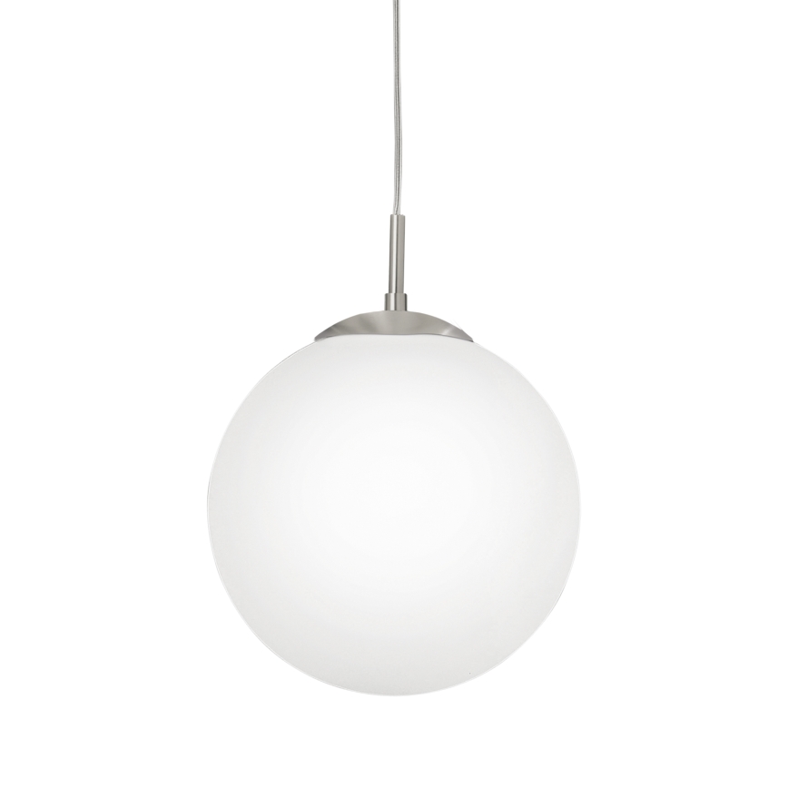 EGLO - Luster na lanku 1xE27/60W/230V pr. 30 cm biela