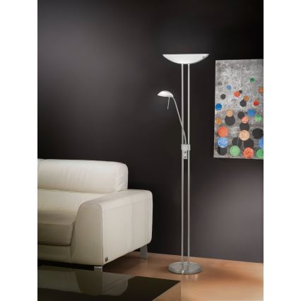 EGLO - Stmievateľná stojacia lampa 1xR7s/230W+1xG9/33W