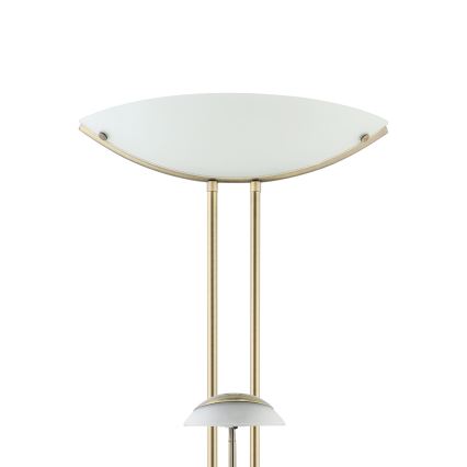 EGLO - Stmievateľná stojacia lampa BAYA 1xR7s/230W + 1xG9/33W bronz