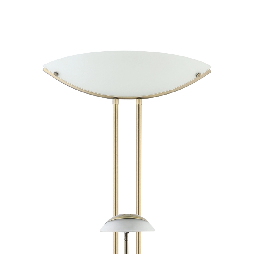 EGLO - Stmievateľná stojacia lampa BAYA 1xR7s/230W + 1xG9/33W bronz