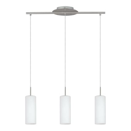 EGLO 85978 - Závesné svietidlo TROY 3 3xE27/60W
