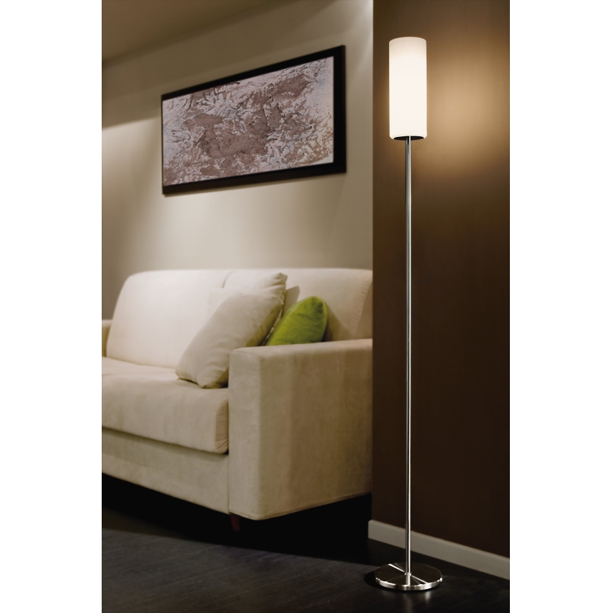 Eglo - Stojacia lampa 1xE27/40W biela