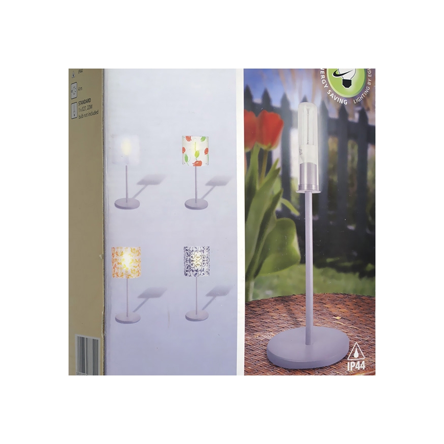 Eglo 88742 - Vonkajšie lampová noha CUBA 1xE27/22W/230V