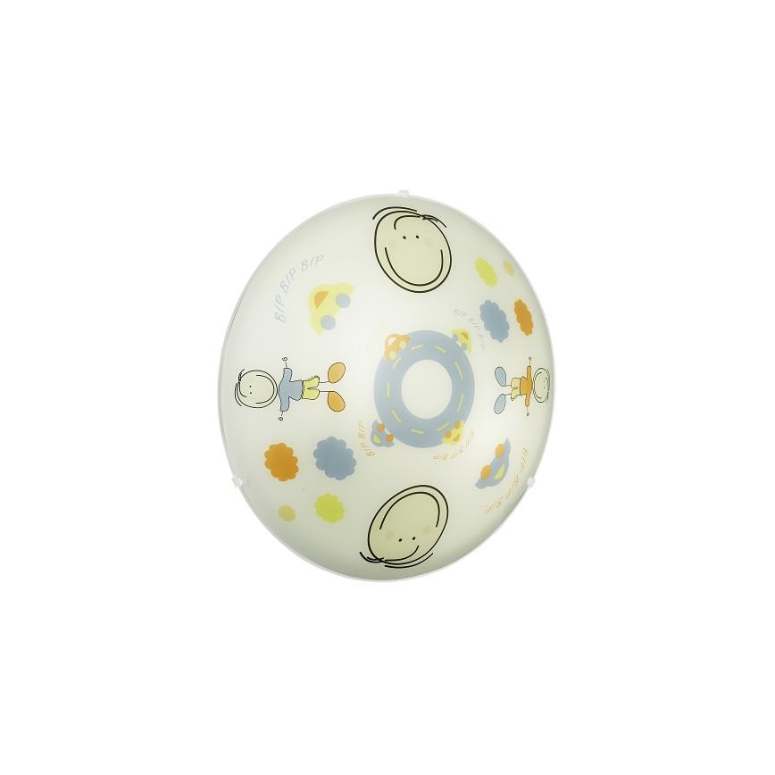 EGLO 88972 - detské stropné svietidlo junior 2 2xE27/60W farebné