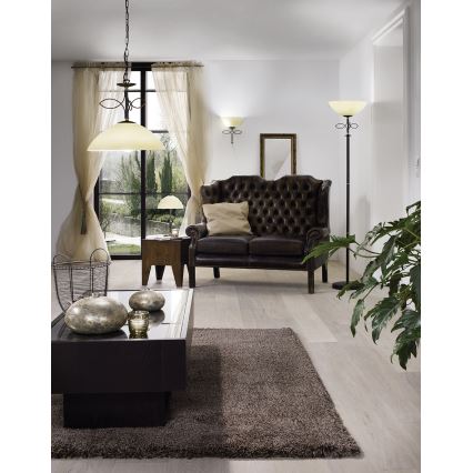 EGLO 89135 - nástenné svietidlo BELUGA 1xE27/60W antická hnedá