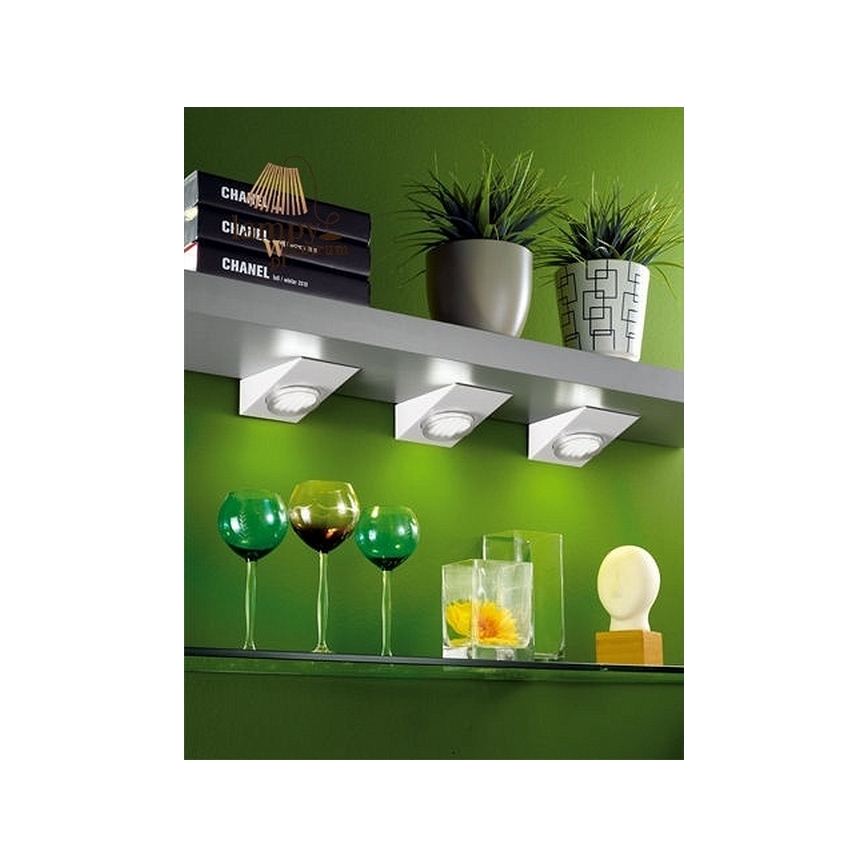 Eglo 89608 - SADA 3x Bodové svietidlo KOB 1 GX53/7W/230V