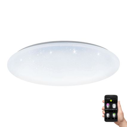 Eglo - LED Stmievateľné stropné svietidlo LED/44,8W/230V 2700-6500K ZigBee