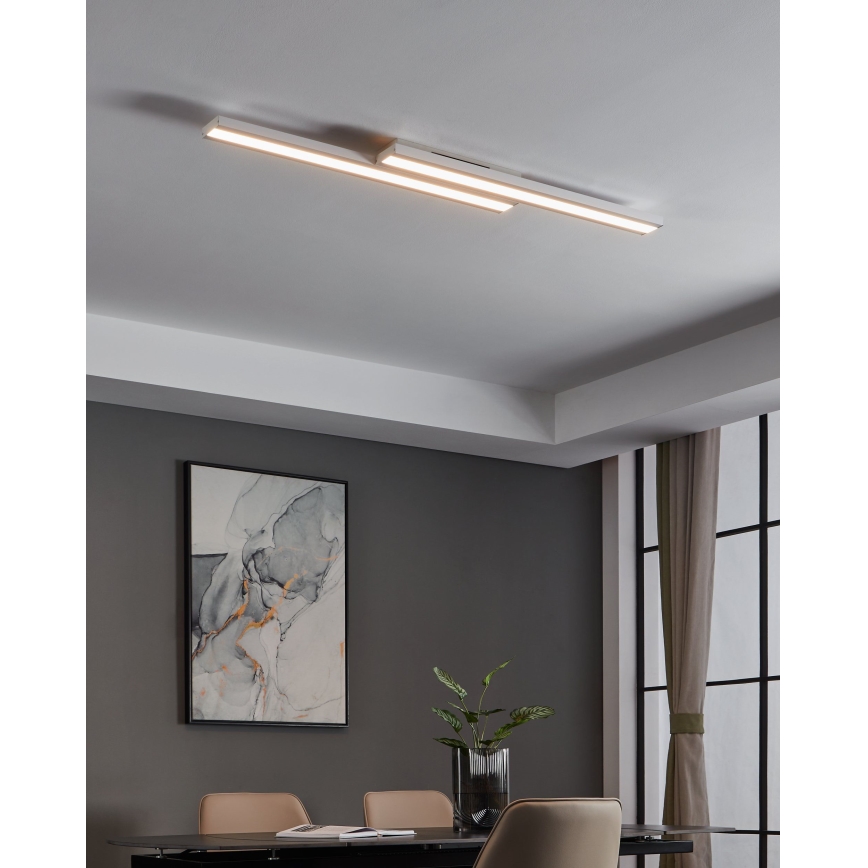 Eglo - LED RGBW Stmievateľné stropné svietidlo LED/20,4W/230V ZigBee