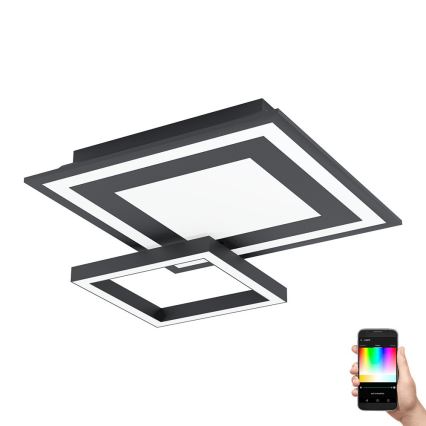 Eglo - LED RGBW Stmievateľné stropné svietidlo LED/21,6W/230V ZigBee