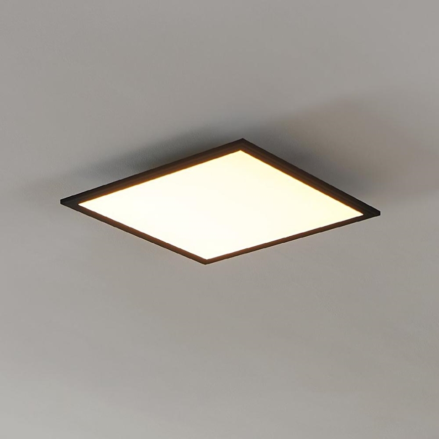 Eglo - LED Stmievateľné stropné svietidlo LED/21,5W/230V čierna ZigBee
