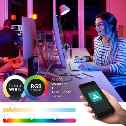 Eglo - LED RGBW Stmievateľné nástenné svietidlo LED/16W/230V ZigBee