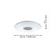 Eglo - LED Stmievateľné stropné svietidlo LED/19,2W/230V ZigBee