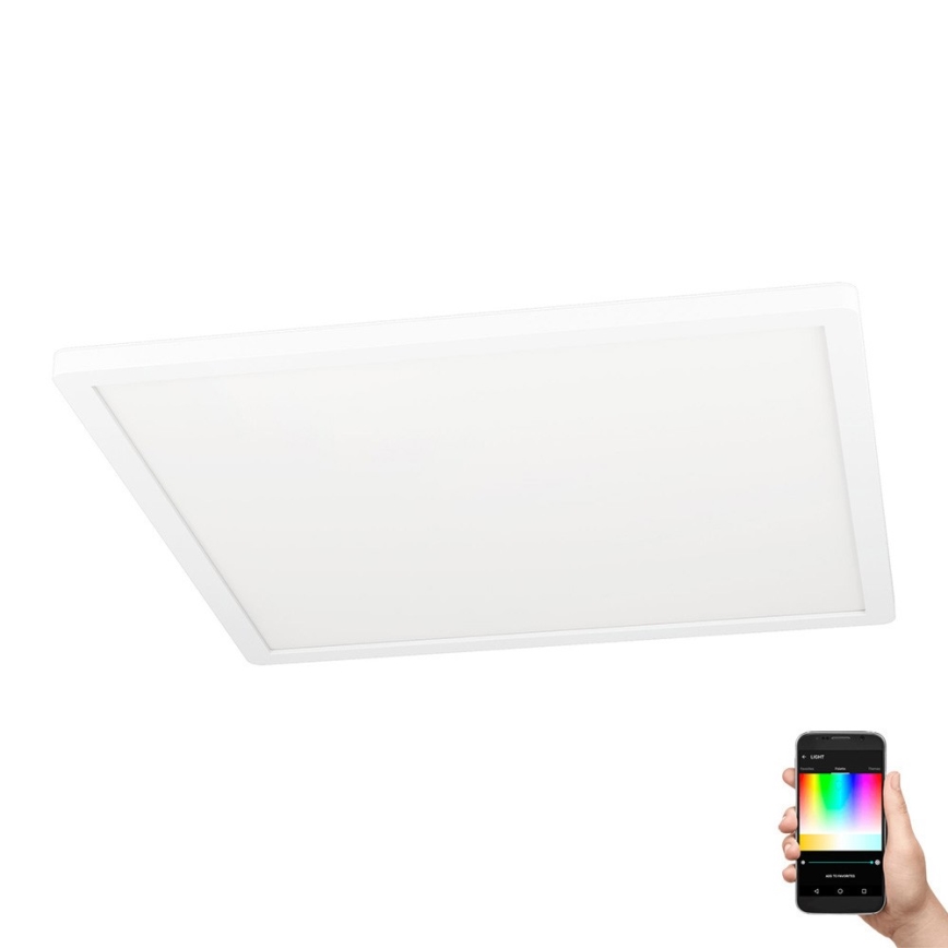 Eglo - LED RGBW Stmievateľné stropné svietidlo LED/16,5W/230V 2700-6500K biela ZigBee