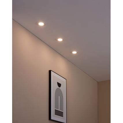 Eglo - SADA 3xLED Stmievateľné podhľadové svietidlo FUEVA-Z  LED/2,8W/230V IP44