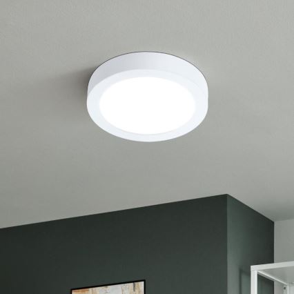 Eglo - LED Stlmiteľné kúpeľňové stropné svietidlo LED/16,5W/230V 2700-6500K IP44 ZigBee pr. 21 cm