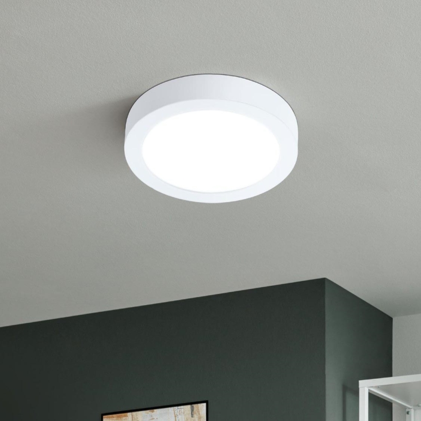 Eglo - LED Stlmiteľné kúpeľňové stropné svietidlo LED/16,5W/230V 2700-6500K IP44 ZigBee pr. 21 cm